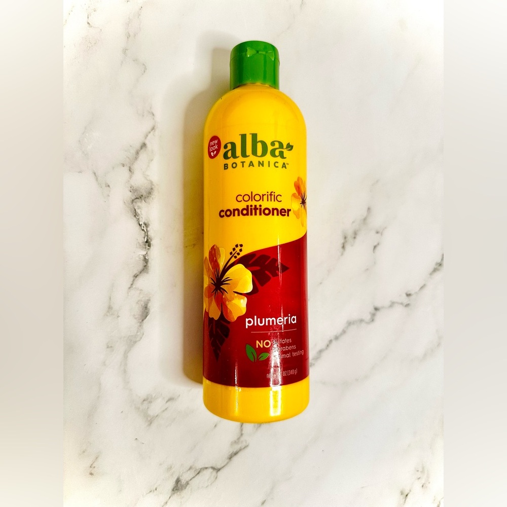 ALBA BOTANICA || Colorific Plumeria Hawaiian Conditioner ⭐️NEW⭐️